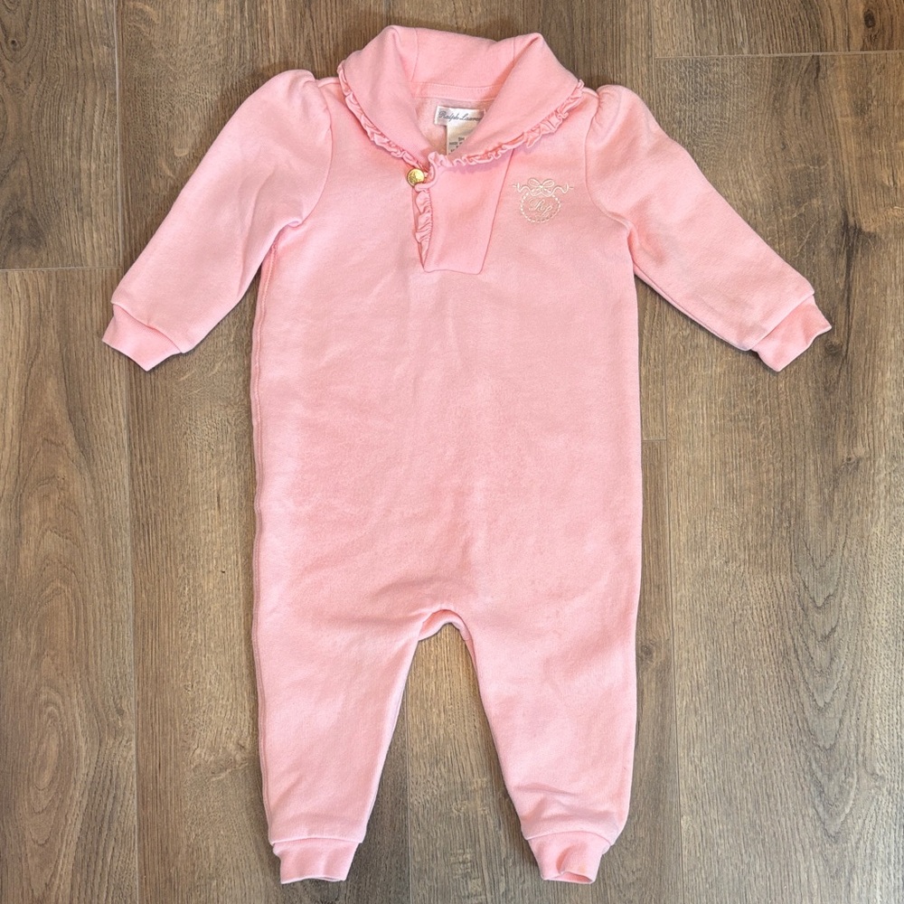Ralph Lauren Pink Kids One Piece